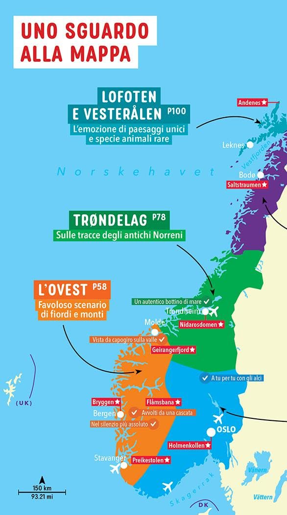 NORVEGIA. Con carta estraibile