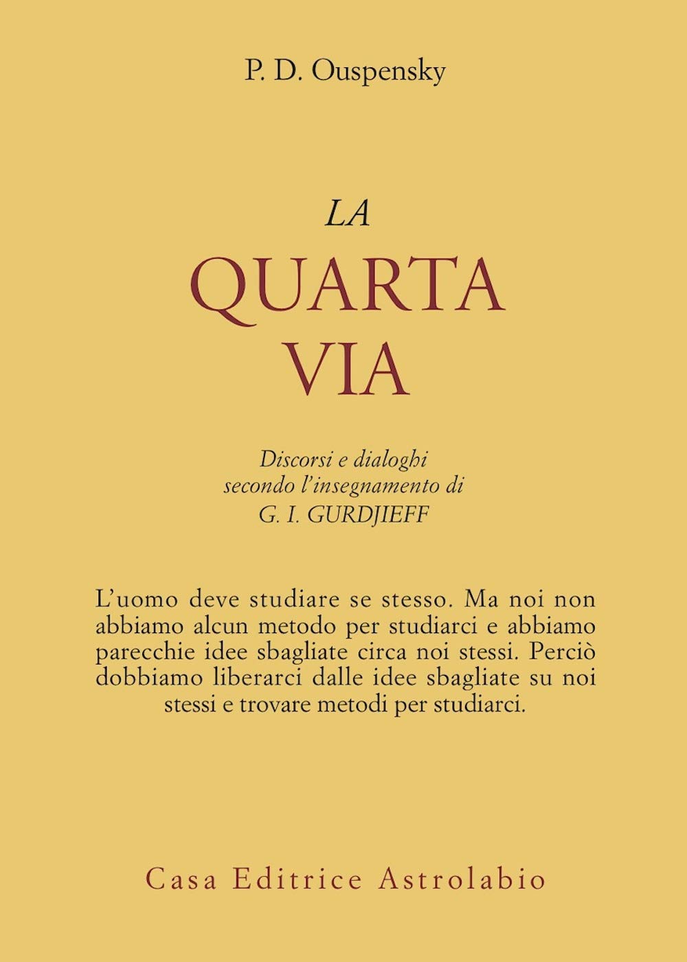 LA QUARTA VIA