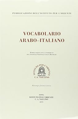 VOCABOLARIO ARABO ITANIANO
