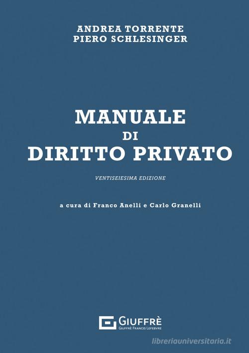 Manuale di Diritto Privato