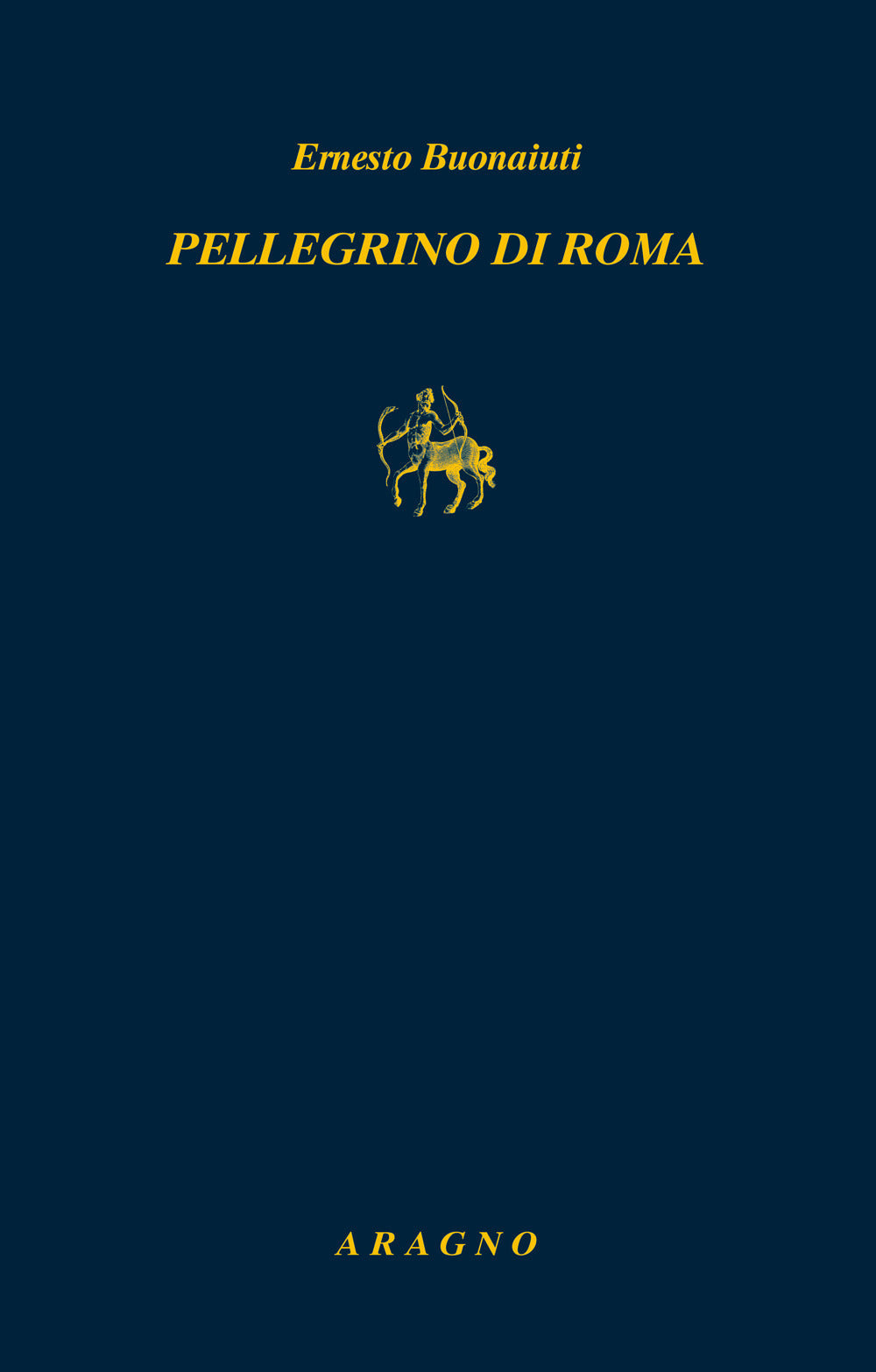 PELLEGRINO DI ROMA. La generazione dell'esodo
