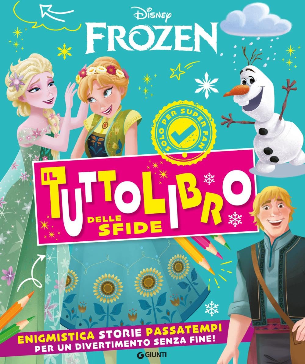 FROZEN. IL TUTTOLIBRO DELLE SFIDE. EDIZ. A COLORI