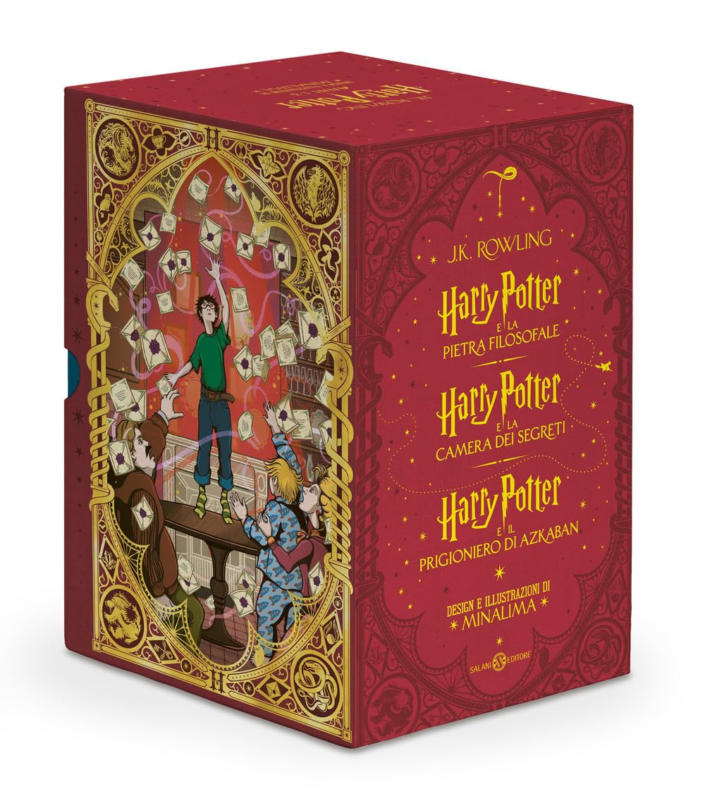 HARRY POTTER Ediz. papercut MinaLima: Vol. 1-2-3