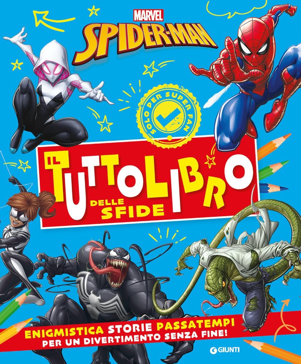 SPIDER-MAN. IL TUTTOLIBRO DELLE SFIDE. EDIZ. A COLORI