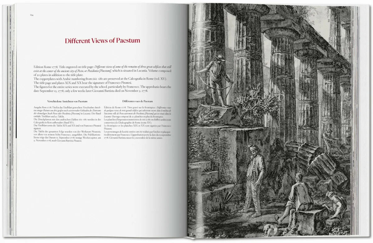 PIRANESI. THE COMPLETE ETCHINGS. EDIZ. INGLESE, FRANCESE E TEDESCA