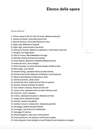 100 CAPOLAVORI DELLE GALLERIE NAZIONALI BARBERINI E CORSINI
