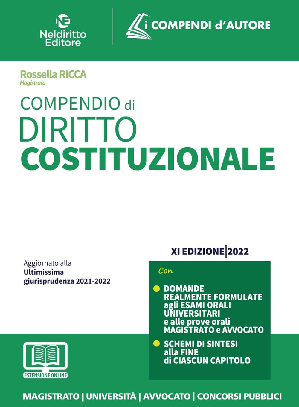 COMPENDIO DI DIRITTO COSTITUZIONALE