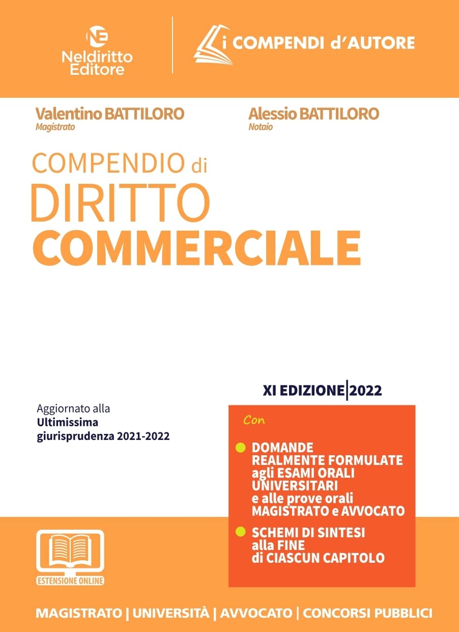 COMPENDIO DI DIRITTO COMMERCIALE