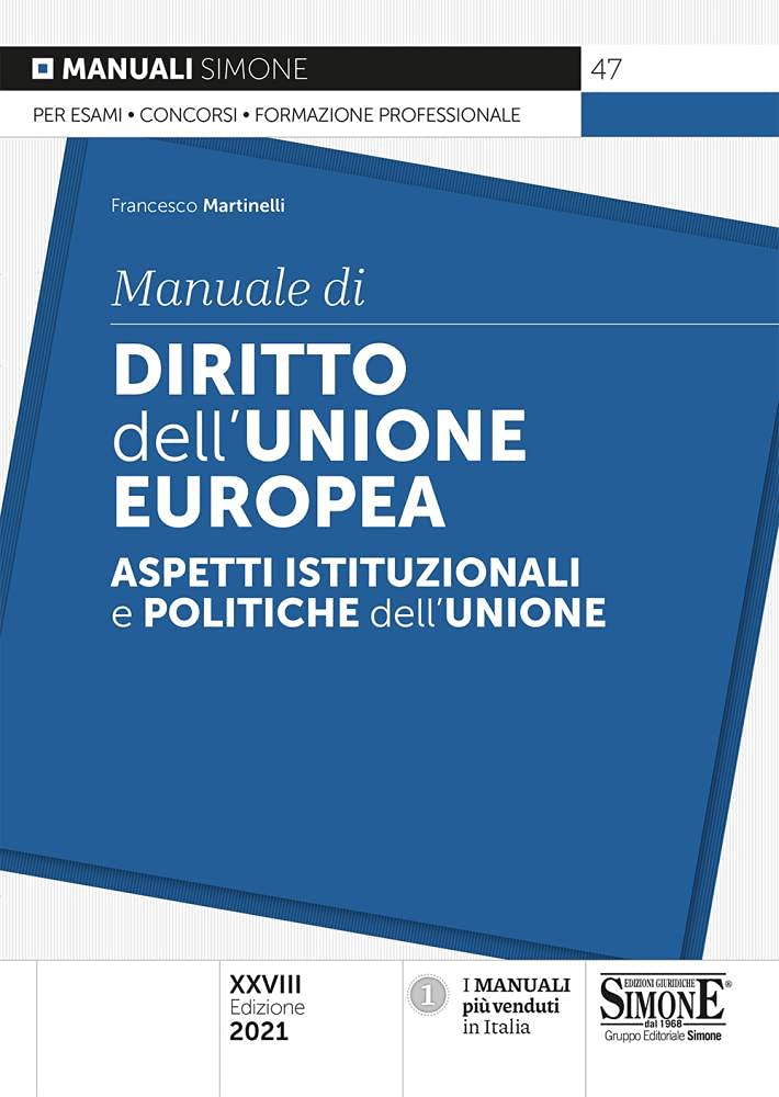 MANUALI DI DIRITTO DELL’UNIONE EUROPEA