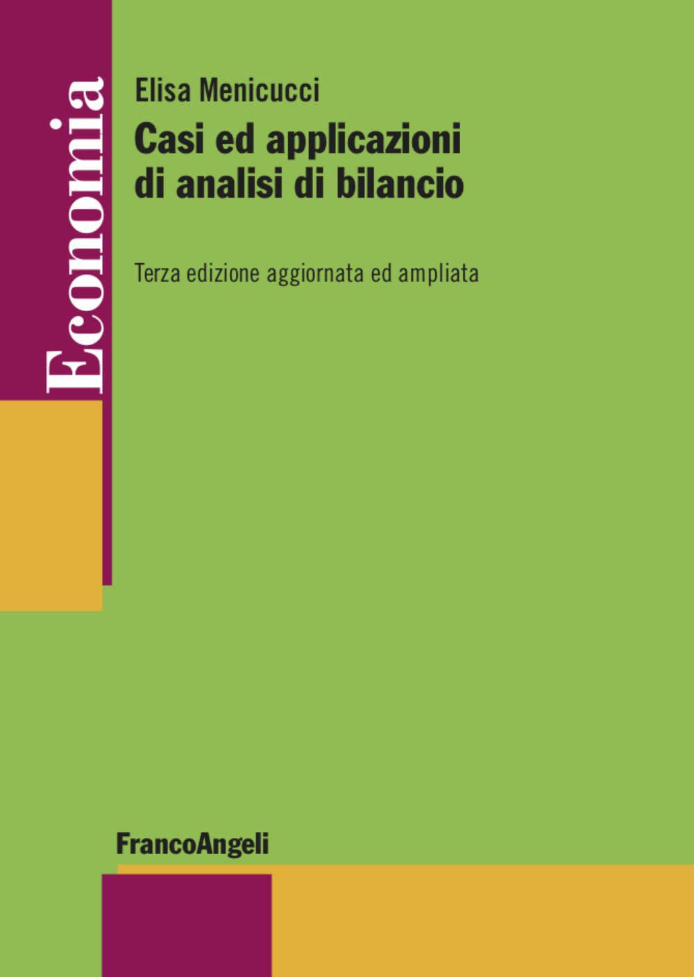 CASI ED APPLICAZIONI DI ANALISI DI BILANCIO