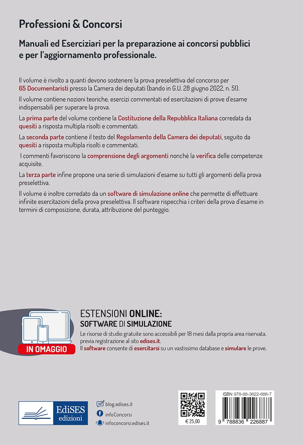 CONCORSO 65 DOCUMENTARISTI CAMERA DEI DEPUTATI