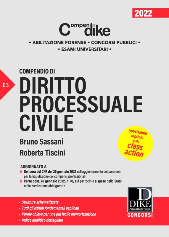 COMPENDIO DI DIRITTO PROCESSUALE CIVILE