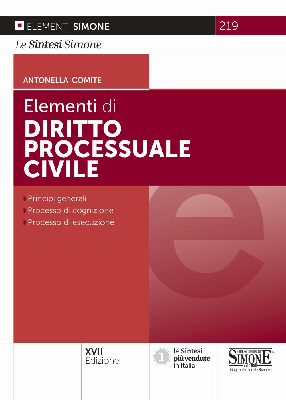 ELEMENTI DI DIRITTO PROCESSUALE CIVILE
