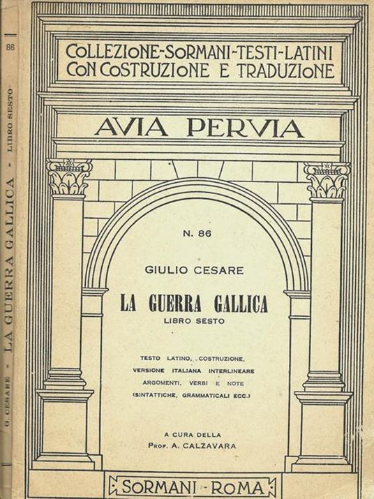 LA GUERRA GALLICA. LIBRO VI