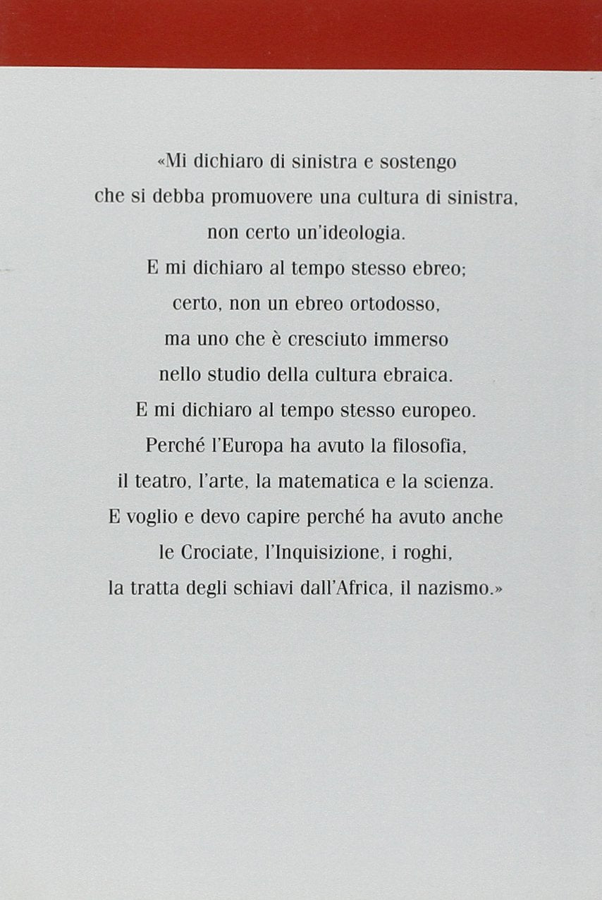 CONTA E RACCONTA: MEMORIE DI UN EBREO DI SINISTRA