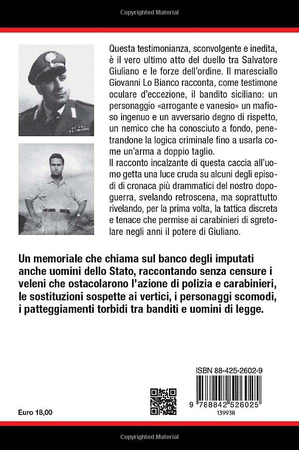 IL CARABINIERE E IL BANDITO. RESOCONTO INEDITO DELLA FINE DI SALVATORE GIULIANO