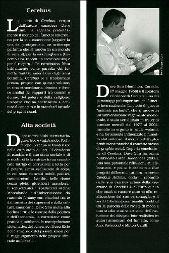ALTA SOCIETÀ. UNA STORIA DI CEREBUS