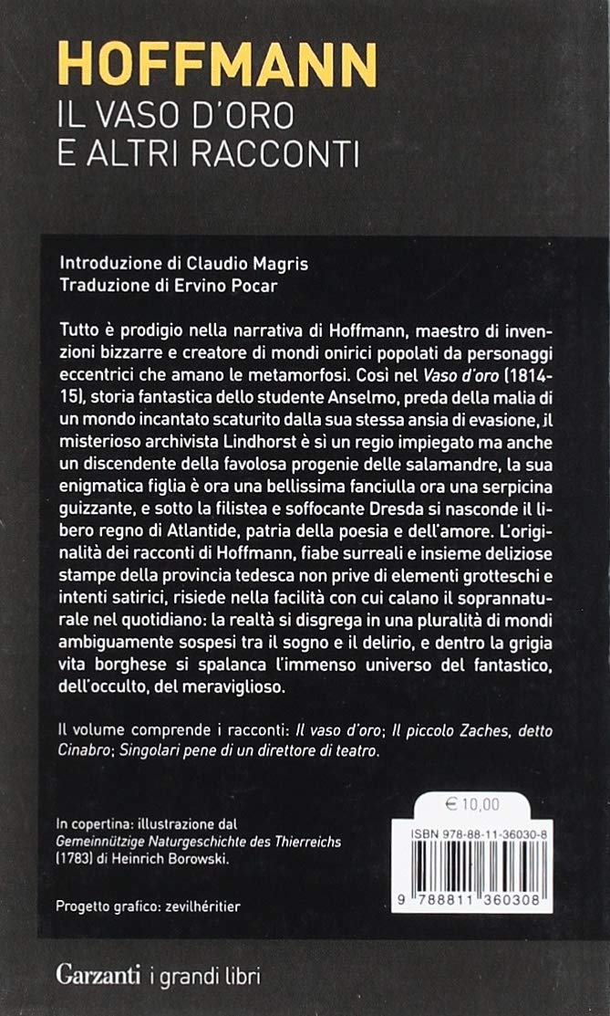 IL VASO D'ORO E ALTRI RACCONTI