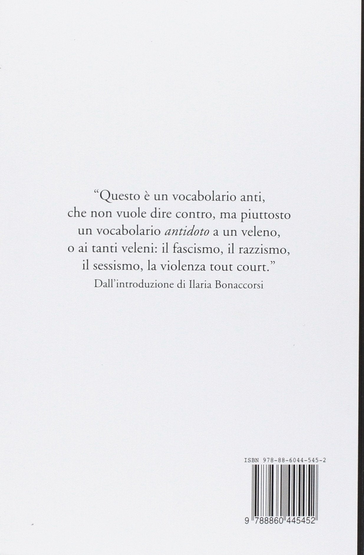 #ANTIFA. DIZIONARIO PER FARE A PEZZI, PAROLA PER PAROLA, LA NARRAZIONE FASCISTA