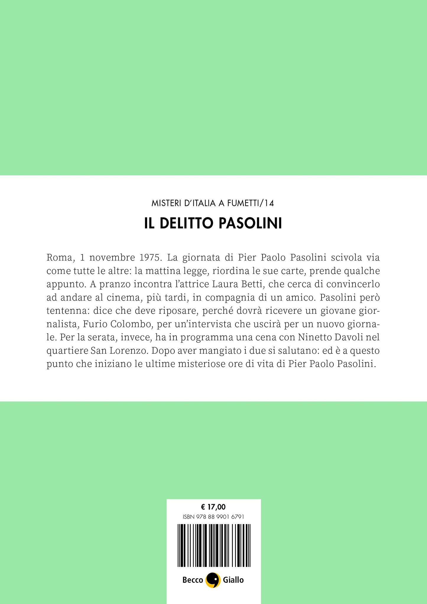 IL DELITTO PASOLINI