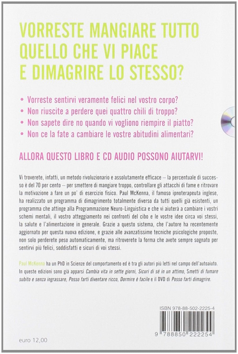POSSO FARTI DIMAGRIRE. CON CD AUDIO