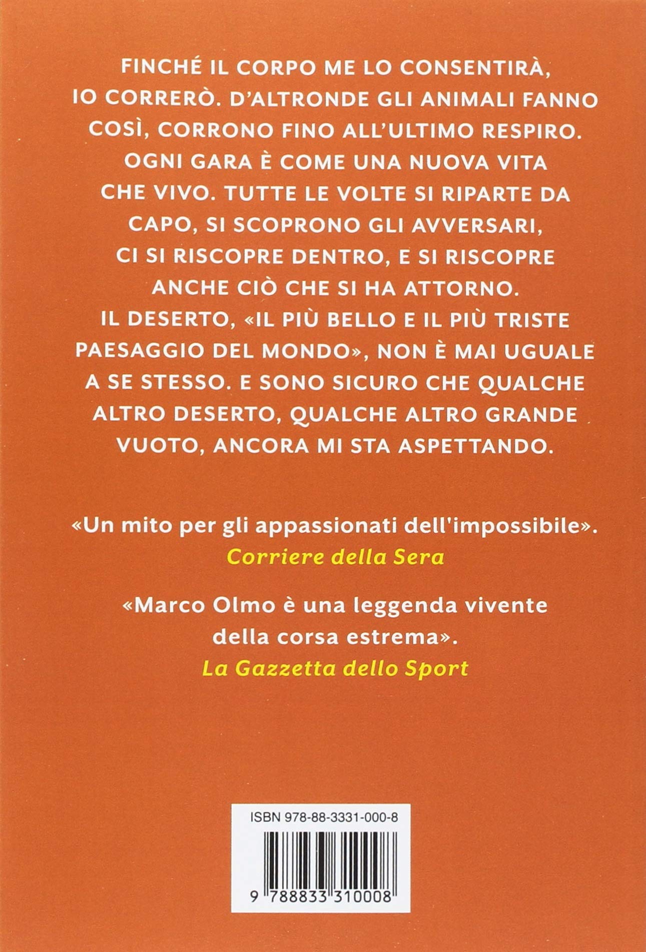 CORRERE NEL GRANDE VUOTO