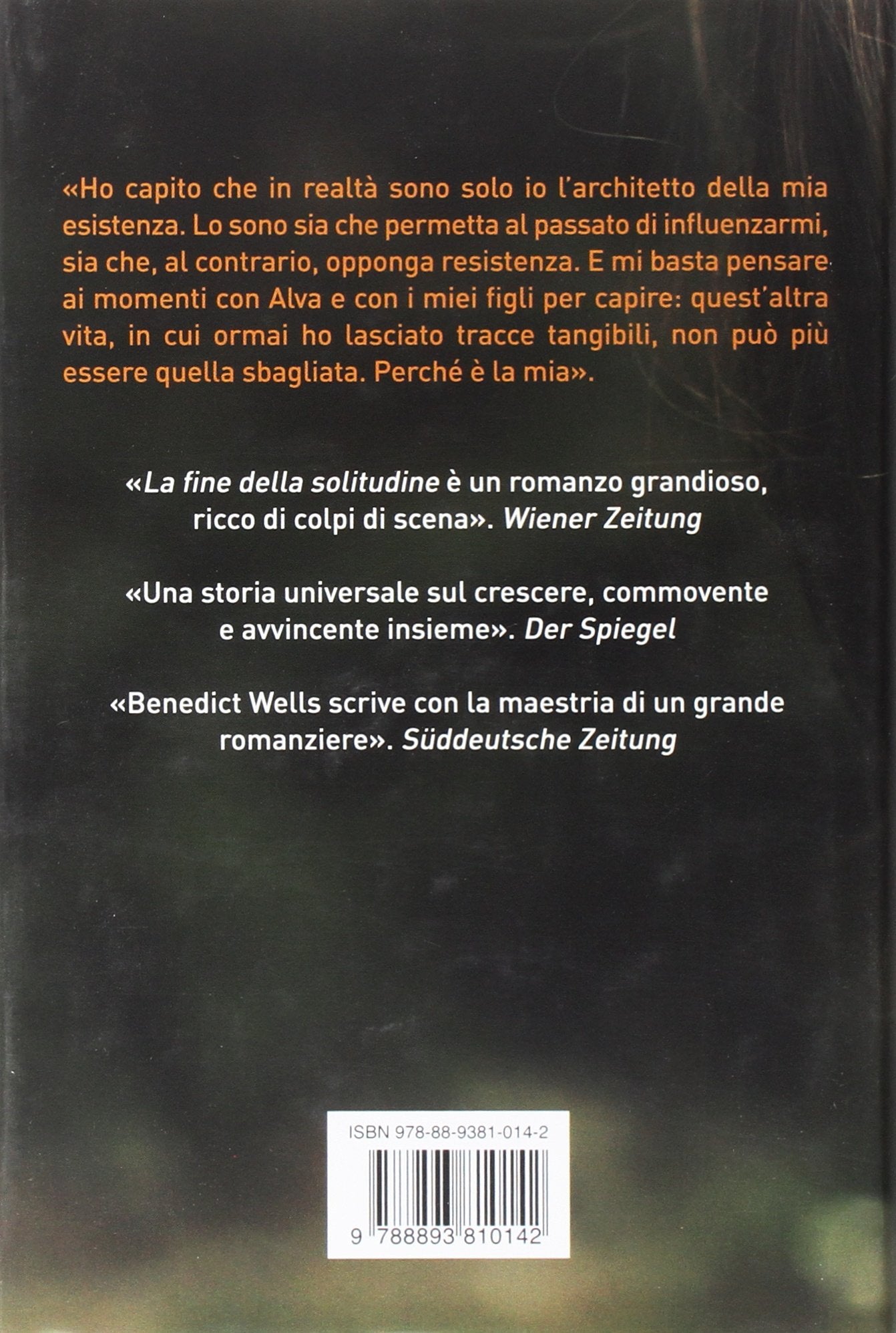 LA FINE DELLA SOLITUDINE