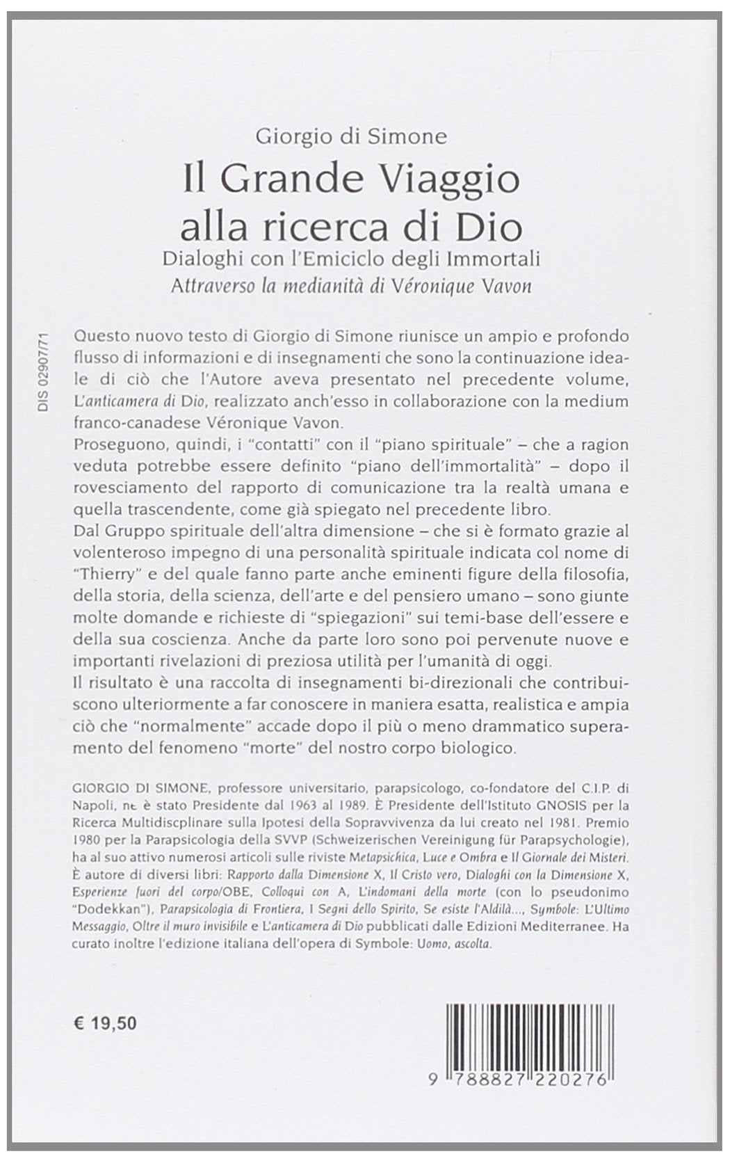 GRANDE VIAGGIO ALLA RICERCA DI DIO. DIALOGHI CON L'EMICICLO DEGLI IMMORTALI