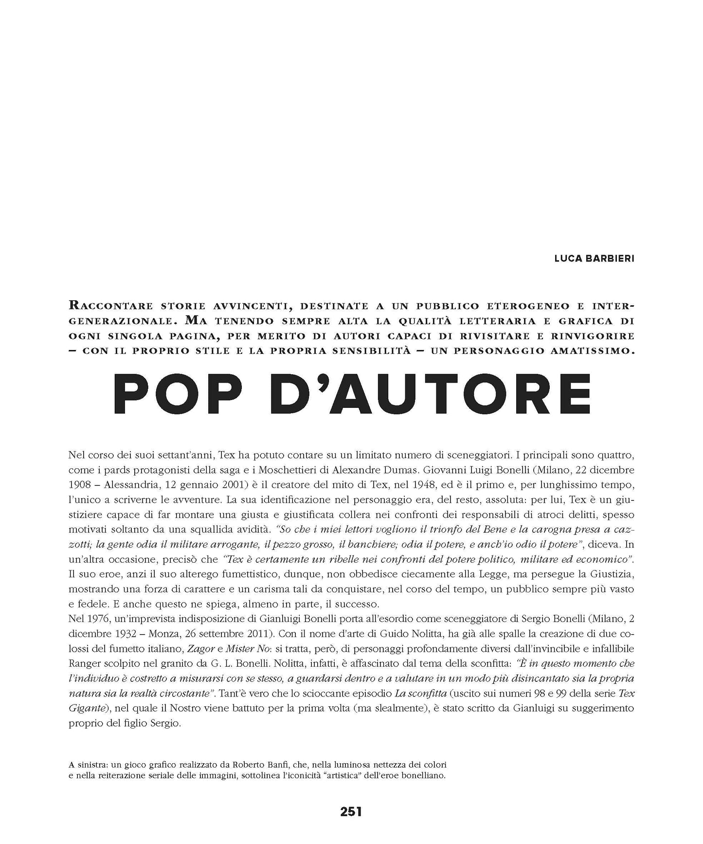 TEX. 70 ANNI DI UN MITO. CATALOGO DELLA MOSTRA (MILANO, 2 OTTOBRE 2018 - 27 GENNAIO 2019)