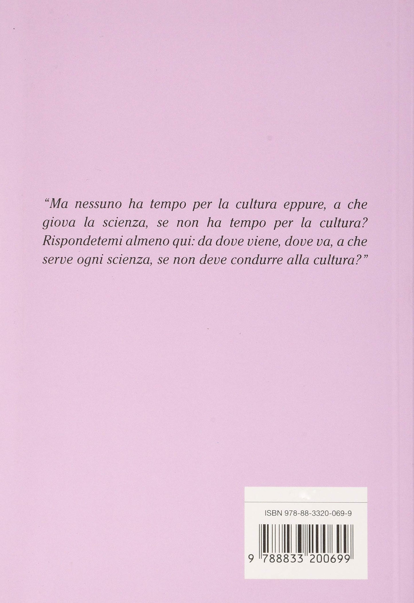 CONSIDERAZIONI INATTUALI