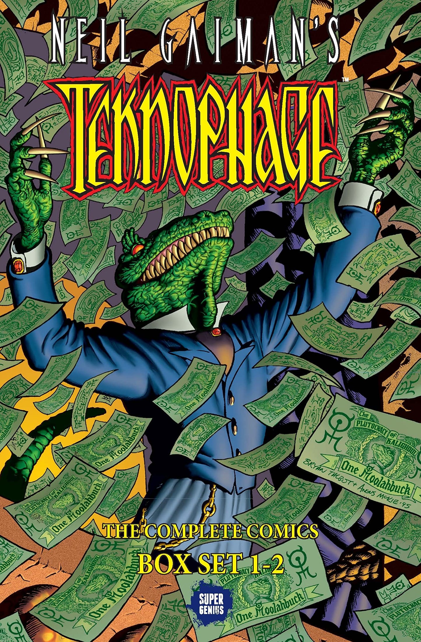 NEIL GAIMAN'S TEKNOPHAGE: THE COMPLETE COMICS: 1-2