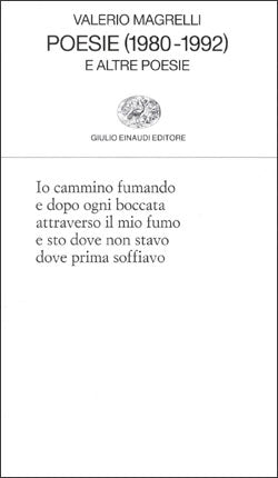 POESIE (1980-1992) E ALTRE POESIE