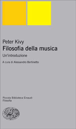 FILOSOFIA DELLA MUSICA. UN'INTRODUZIONE