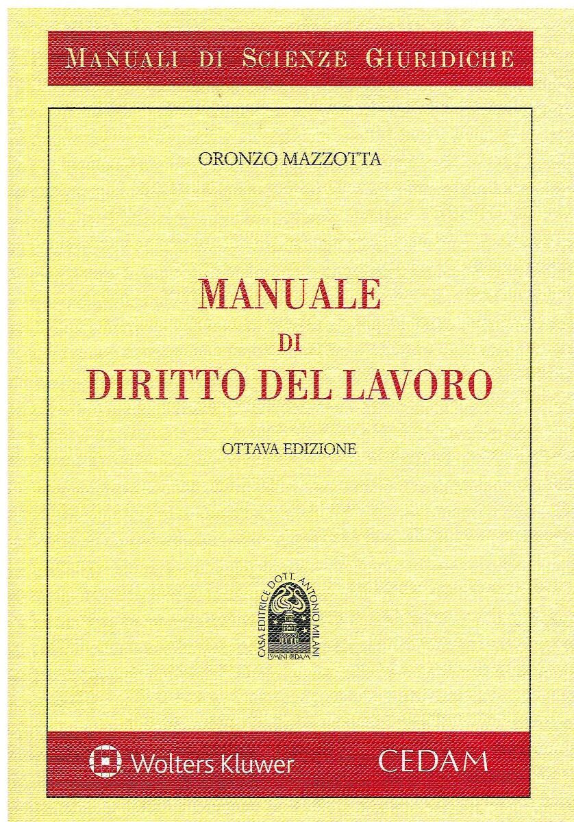 MANUALE DIRITTO DEL LAVORO 8ED.