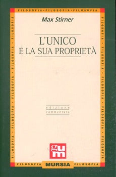 L' UNICO E LA SUA PROPRIETÀ