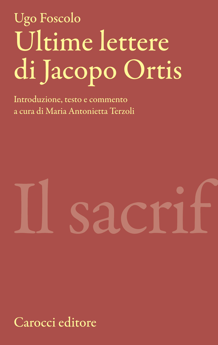 ULTIME LETTERE DI JACOPO ORTIS