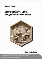 INTRODUZIONE ALLA LINGUISTICA ROMANZA