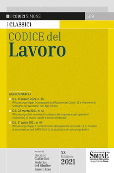 CODICE DEL LAVORO