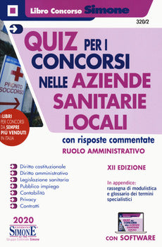 QUIZ PER CONCORSI NELLE AZIENDE SANITARIE LOCALI