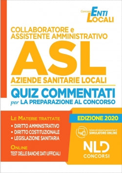 COLLABORATORE E ASSISTENTE AMMINISTRATIVO ASL - QUIZ