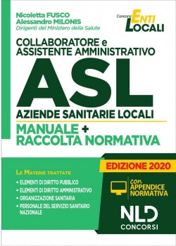 COLLABORATORE E ASSISTENTE AMMINISTRATIVO ASL - MANUALE