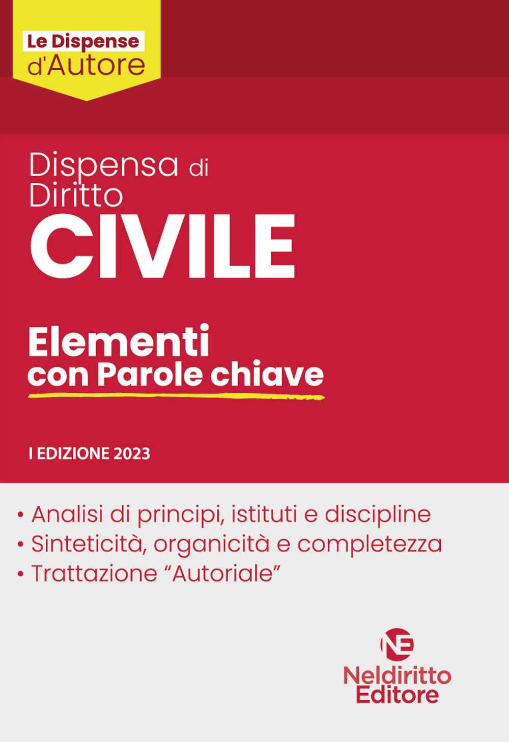 DISPENSA DI DIRITTO CIVILE. Elementi con parole chiave