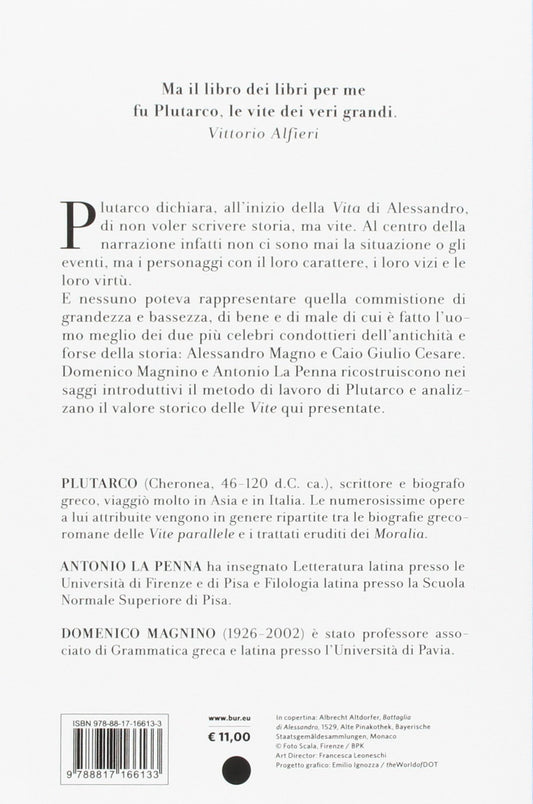 ALESSANDRO E CESARE. PER LE SCUOLE SUPERIORI