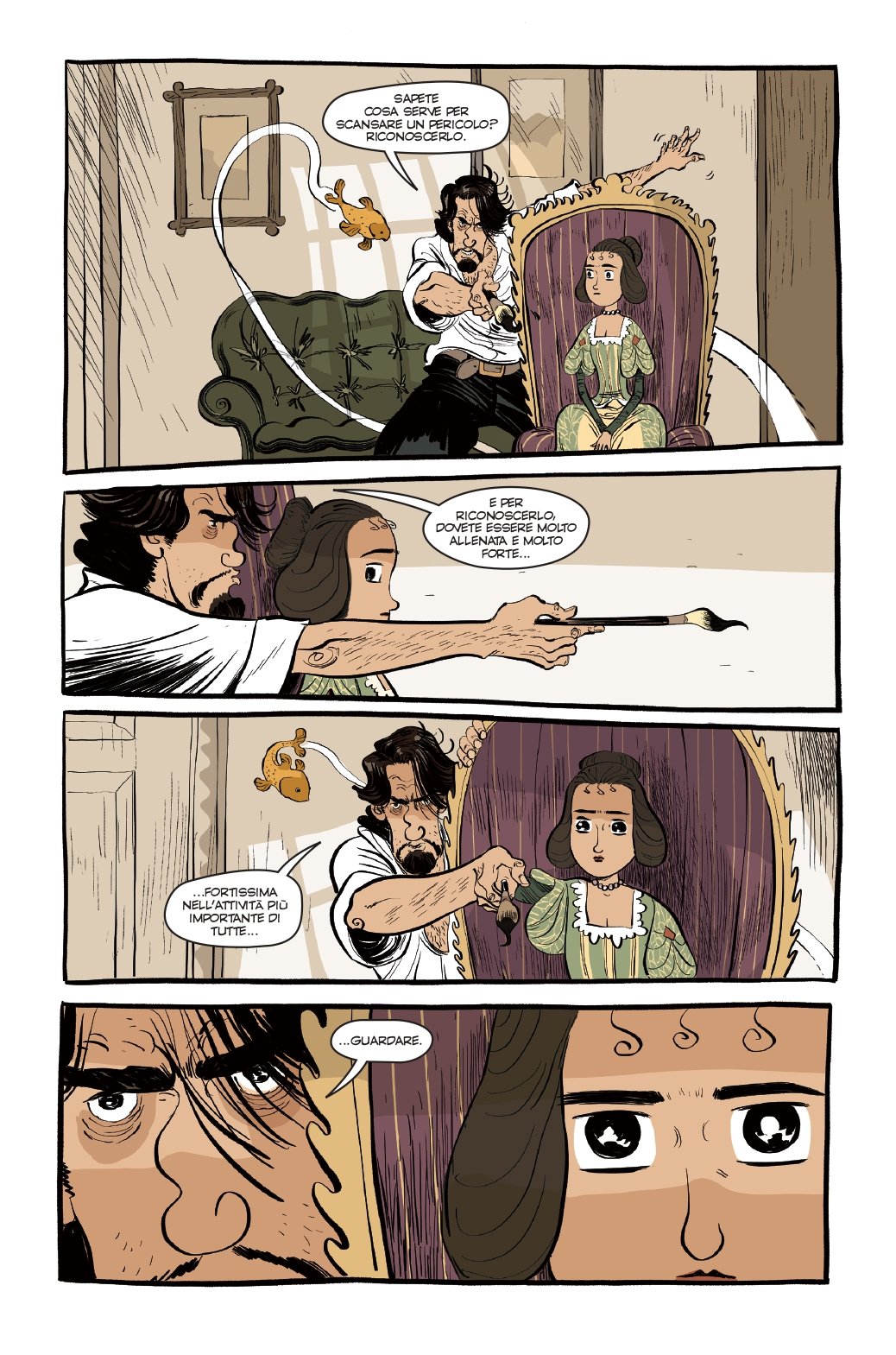 CARAVAGGIO E LA RAGAZZA