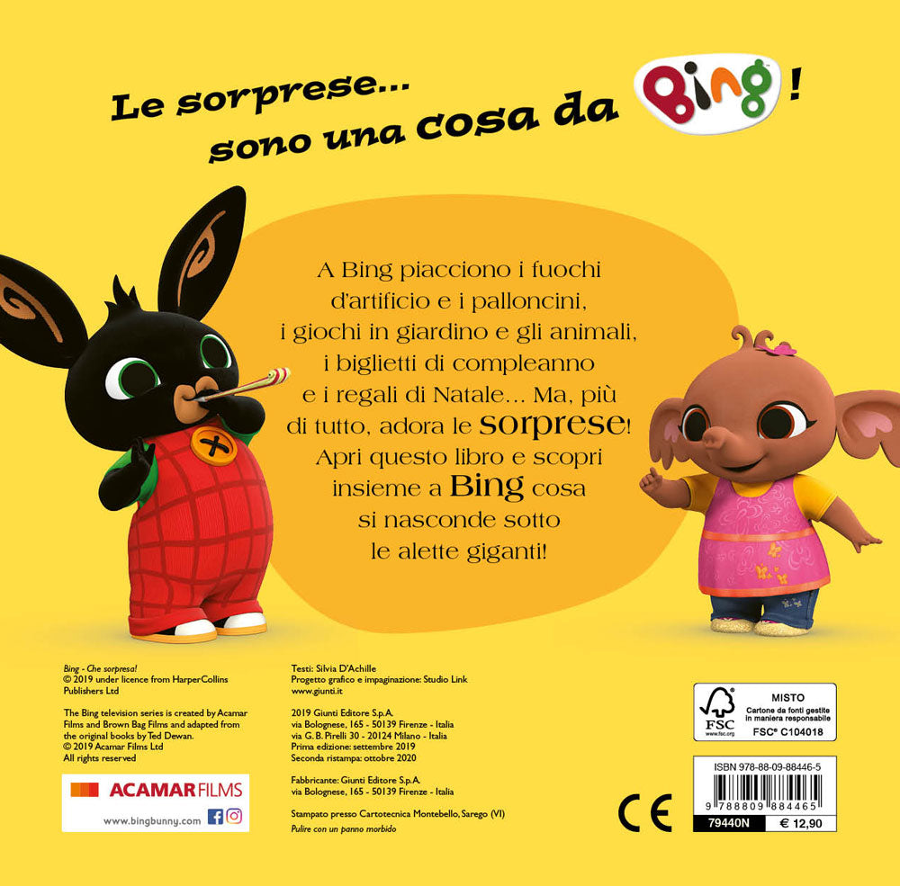 CHE SORPRESA! BING. EDIZ. A COLORI