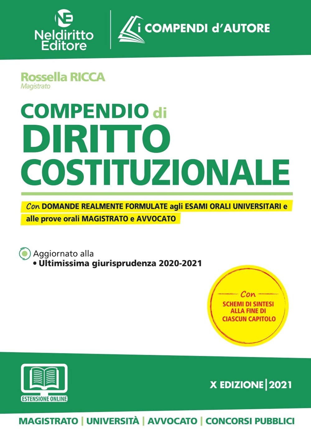 COMPENDIO DI DIRITTO COSTITUZIONALE
