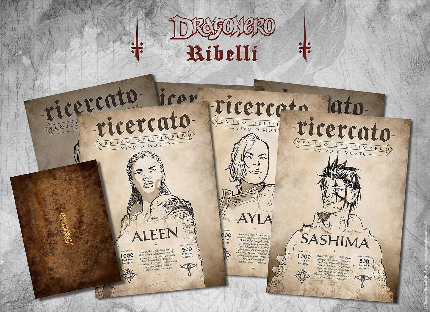 DRAGONERO. RIBELLI BOX. CON GADGET