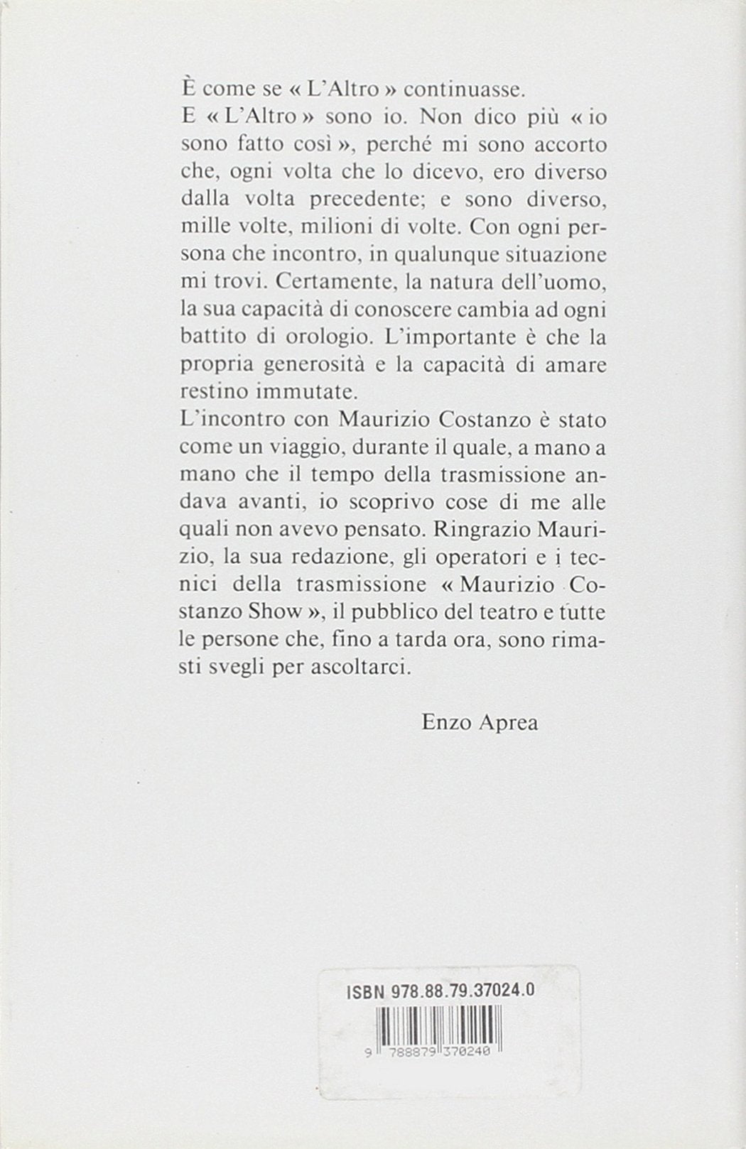 POESIE. L'ALTRO