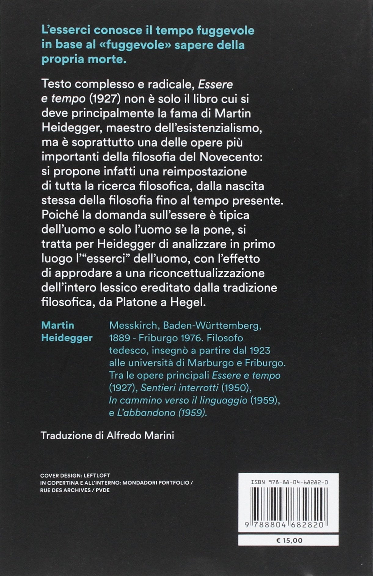 ESSERE E TEMPO.