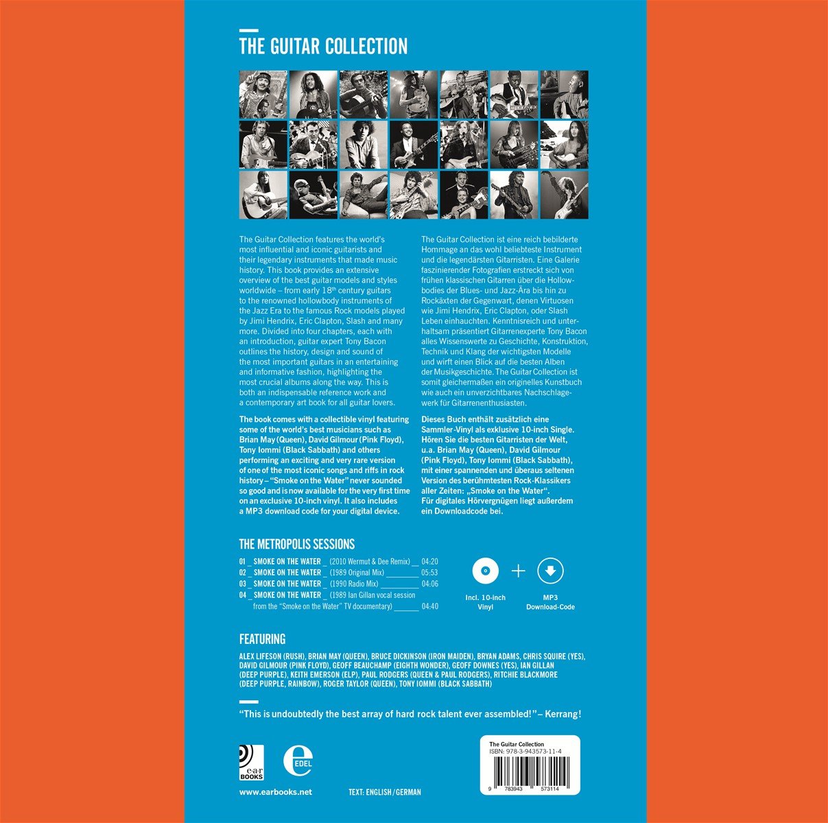 THE GUITAR COLLECTION. CON MP3 SCARICABILE ONLINE. CON DISCO IN VINILE. EDIZ. INGLESE E TEDESCA